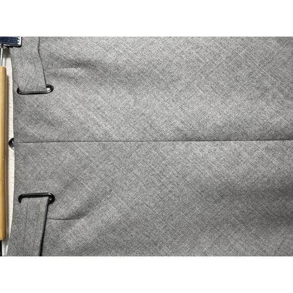 Brooks Brothers Midi Wool Skirt Women's 8 Grey Career Winter Office Girlhoodcore - Picture 3 of 7